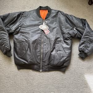 MA-1 Bomber Jacket USAF Reversible Flight Coat ROTHCO 5XL